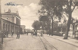 Winschoten, Station (met Tram/trein)   ( 2 X Scan) - Winschoten