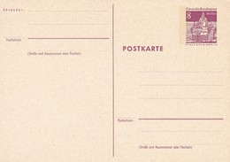 Berlin - Postkarte Deutsche Bauwerke 8 Pf. - Ungebraucht (49216) - Postcards - Mint