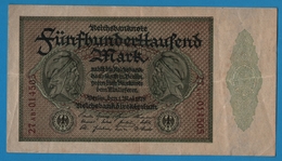 DEUTSCHES REICH 500000 Mark	01.05.1923	# 27AB.014505  P# 88b - 500.000 Mark