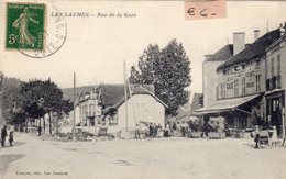 LES LAUMES(côte D'or 21)  La Rue De La Gare - Venarey Les Laumes