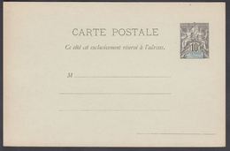 1900. NLLE CALACONIE ET DEPENDANCES. CARTE POSTALE.  10 C. Black.  () - JF322031 - Storia Postale