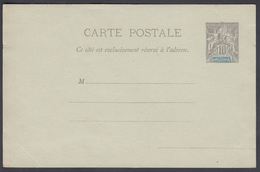 1900. NLLE CALACONIE ET DEPENDANCES. CARTE POSTALE.  10 C. Black.  () - JF322033 - Storia Postale