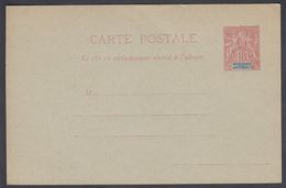 1900. NLLE CALACONIE ET DEPENDANCES. CARTE POSTALE.  10 C. Red.  () - JF322039 - Covers & Documents