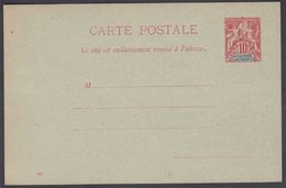 1900. NLLE CALACONIE ET DEPENDANCES. CARTE POSTALE.  10 C. Red.  () - JF322040 - Storia Postale