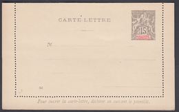 1900. NLLE CALACONIE ET DEPENDANCES. CARTE-LETTRE. 15 C. Gray.  () - JF322058 - Covers & Documents