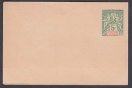 1900. NLLE CALACONIE ET DEPENDANCES. Envelope 107 X 71 Mm. 5 C. Green.   () - JF322084 - Storia Postale