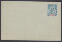 1900. NLLE CALACONIE ET DEPENDANCES. Envelope 115 X 75 Mm. 15 C. Blue.   () - JF322090 - Briefe U. Dokumente