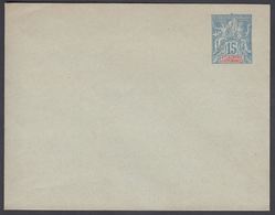 1900. NLLE CALACONIE ET DEPENDANCES. Envelope 122 X 95 Mm. 15 C. Blue.   () - JF322092 - Briefe U. Dokumente