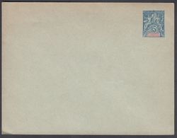 190. NLLE CALACONIE ET DEPENDANCES. Envelope 145 X 112 Mm. 15 C. Blue.   () - JF322095 - Cartas & Documentos