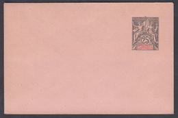 1900. NLLE CALACONIE ET DEPENDANCES. Envelope 115 X 75 Mm. 25 C. Black.   () - JF322101 - Briefe U. Dokumente