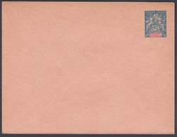 1900. NLLE CALACONIE ET DEPENDANCES. Envelope 145 X 112 Mm. 25 C. Blue.   () - JF322118 - Storia Postale