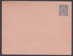 1900. NLLE CALACONIE ET DEPENDANCES. Envelope 145 X 112 Mm. 25 C. Blue.   () - JF322121 - Cartas & Documentos