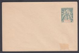 1900. GUYANE. Envelope. 115 X 75 Mm.  5 C.  Green.  () - JF322193 - Covers & Documents