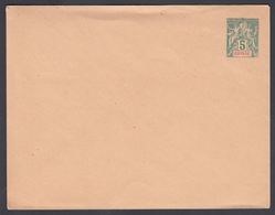 1900. GUYANE. Envelope. 151 X 116 Mm.  5 C.  Green.  () - JF322196 - Storia Postale