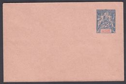 1900. GUYANE. Envelope. 115 X 75 Mm.  25 C.  Blue.  () - JF322213 - Covers & Documents
