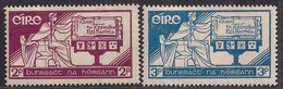Ireland 1937 KGV1 Set Constitution Day MM SG 105 - 106 ( 246 ) - Unused Stamps