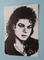 MICHAEL JACKSON ( Sticker > Zelfklever ) Anno 19?? ( Voir / See Photo ) Format PK / CP ! - Foto