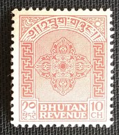130. BHUTAN (10CH) REVENUE STAMP . MNH - Bhutan