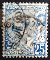 MONACO                 N° 25                    OBLITERE - Used Stamps