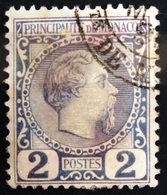 MONACO                 N° 2                    OBLITERE - Used Stamps