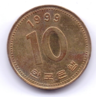 S KOREA 1999: 10 Won, KM 33 - Coreal Del Sur