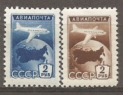 RUSSIE -  YvPA   N° 100,101  *    1r,2r  Avions   Cote  13,5  Euro  BE  2 Scans - Nuevos