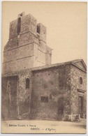 13 . TRETS . 5 Cartes (2 CPA, 3 CPSM) . Rue . Eglise . - Trets