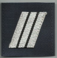 INSIGNE  DE POITRINE . VELCRO . - Police