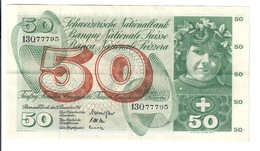 Svizzera 50 Francs Franken Franchi 1961 Q.spl/spl Naturale LOTTO 2886 - Zwitserland