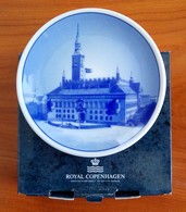 Plaquette : Porcelaine Royal Copenhagen : Hôtel De Ville (avec Boîtier) - Porzellan