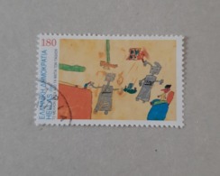 N° 2028       Dessin D'enfant Sur Le Futur - Used Stamps