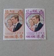 N° 280 Et 281       Mariage De La Princesse Anne Et Du Capitaine Mark Philips - Used Stamps