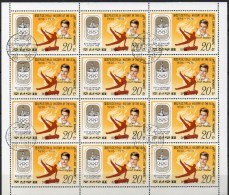 Olympia London Olympiasieger 1948 Korea 1768KB O 5€ Stalder Hellas Seitpferd Bloc Olympic Winner M/s Sheetlet Corea - Summer 1948: London