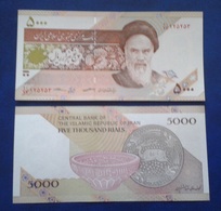 IRAN 5000 RIALS UNC  D-0130 - Irán