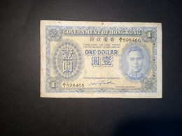 Hong Kong 1940-1941: King George VI, 1 Dollar - Hong Kong