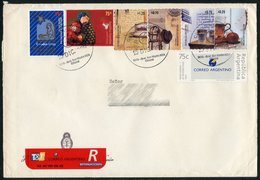 ARGENTINA (1999) - Belén, Navidad, Christmas, Pasion Porteña, Café Buenos Aires, Nuevo Símbolo - Registered Cover - Lettres & Documents
