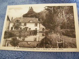 C.P.A.- St Saint Georges Motel (27) - Bords De L'Avre Et Le Moulin - 1930 - SUP (CV 24) - Saint-Georges-Motel