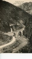 AXAT PONT DU CHEMIN DE FER VALLEE DE L'AUDE ET ENTREE DU TUNNEL - Axat