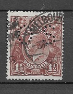 1918 USED Australia Wmk "multiple Crown" Michel 50a - Servizio