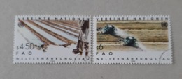 N° 39 Et 40      Journée Mondiale De L' Alimentation - Used Stamps