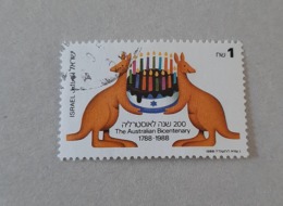 N° 1026       Kangourou  -  Bicentenaire De L' Australie - Used Stamps (without Tabs)