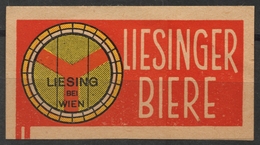 BEER Brewery / Liesinger Liesing WIEN - Austria - LABEL CINDERELLA VIGNETTE - Used / Barrel - Bières