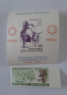 N° 219a à 226a Et BF 7a       Non-dentelés  -  Exposition Internationale De Montréal 1967 - Unused Stamps