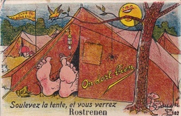 ¤¤   -  ROSTRENEN   -  Carte à Système  -  Camping , Toile De Tente  -  ¤¤ - Otros & Sin Clasificación