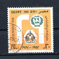 EGYPT :  29° Anniversario Della Rivoluzione -  1 Val. USATO  (Yv. 1146)  Del  23.07.1981 - Usados