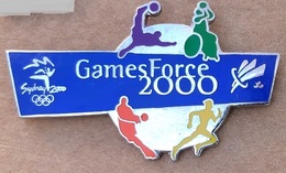 JEUX OLYMPIQUES - OLYMPIC GAME - SYDNEY 2000 - GAMES FORCE - PLAY - EGF   -          (24) - Olympische Spelen