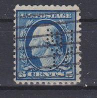 ETATS-UNIS / USA, N° 171, Perforé MLIC, George Washington - Zähnungen (Perfins)