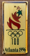 JEUX OLYMPIQUES - OLYMPIC GAMES ATLANTA 1996 - STARS - ETOILES - 100th - 100ème -  FLAMME - EGF   -          (24) - Olympische Spiele