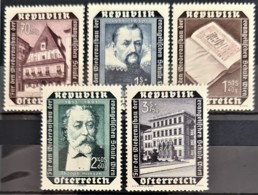 AUSTRIA 1953 - MNH - ANK 998-1002 - Complete Set! - Unused Stamps