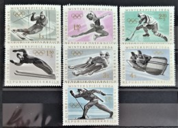 AUSTRIA 1963 - MNH - ANK 1166-1172 - Complete Set! - Olympia 1964 - Unused Stamps